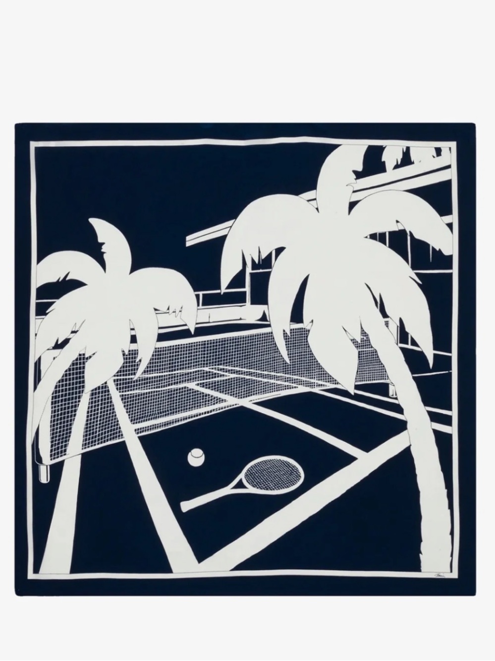 Trina Turk TENNIS SCARF - SILK